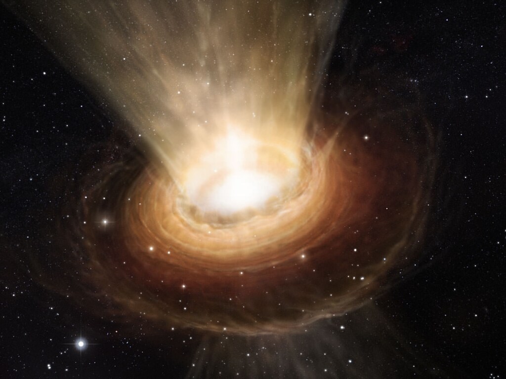 Необычное поведение черной дыры озадачило ученых