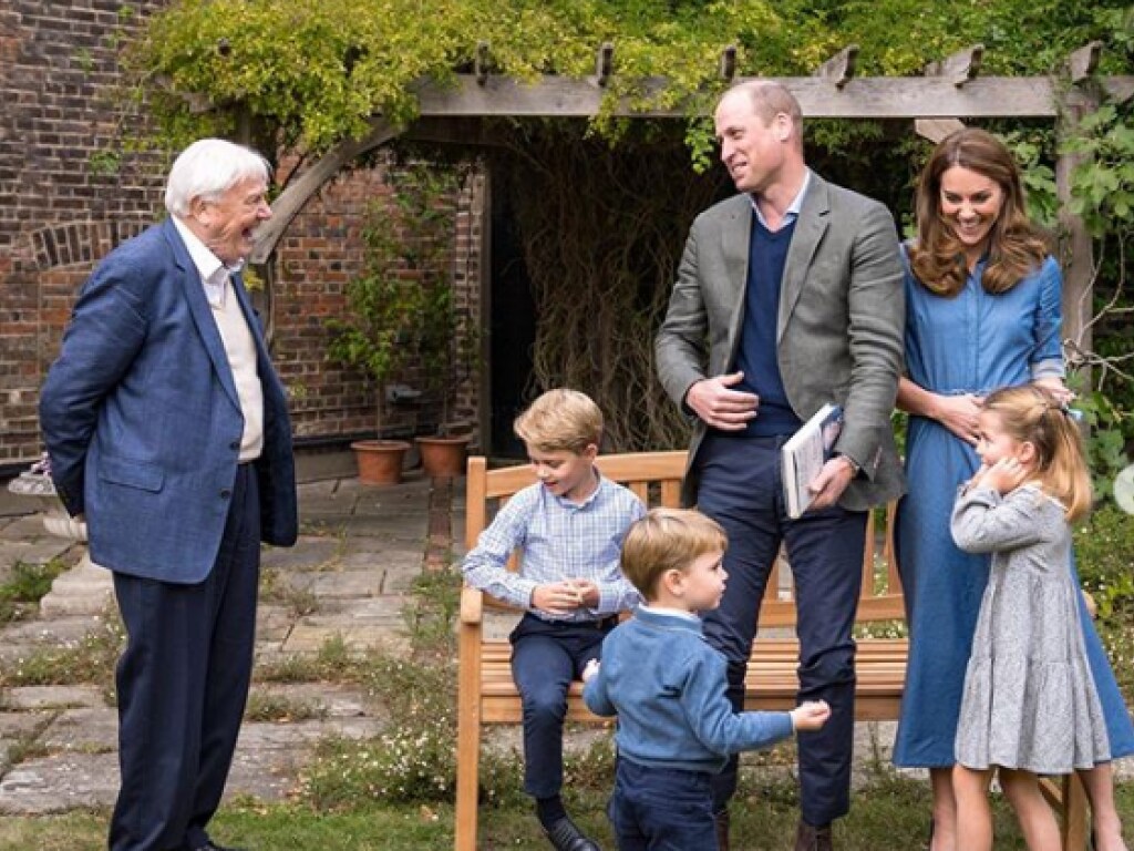 Принц Уильям и Кейт Миддлтон показали подросших детей (ФОТО)