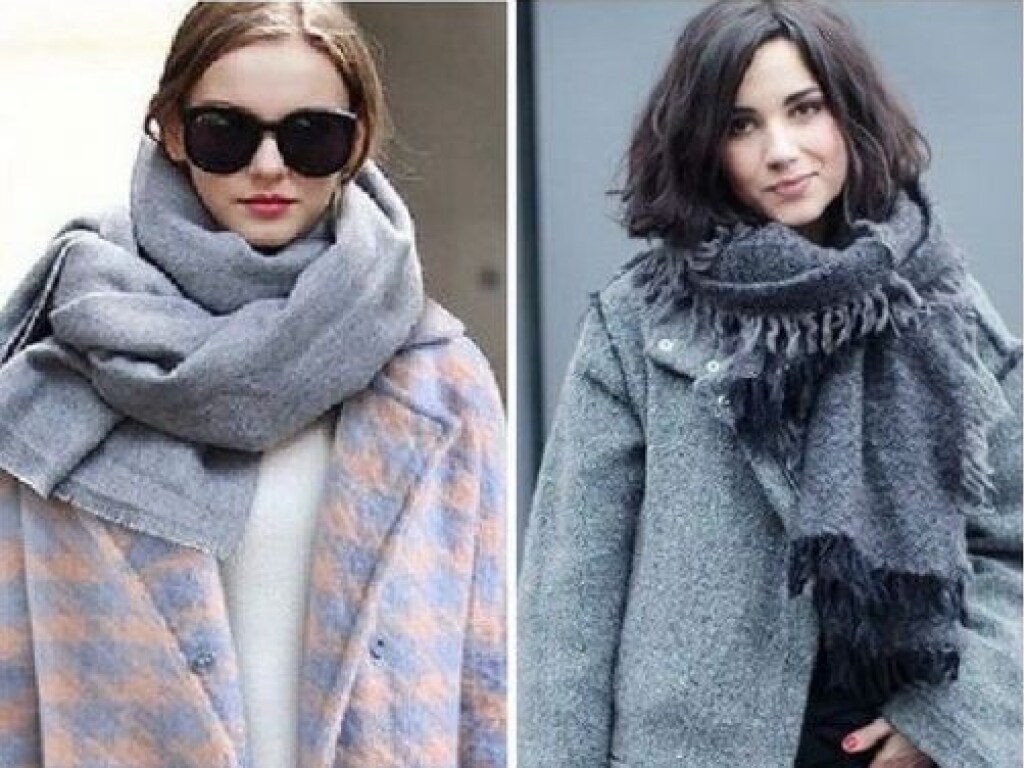 Больше ярких красок: как подобрать шарф к осеннему пальто (ФОТО)