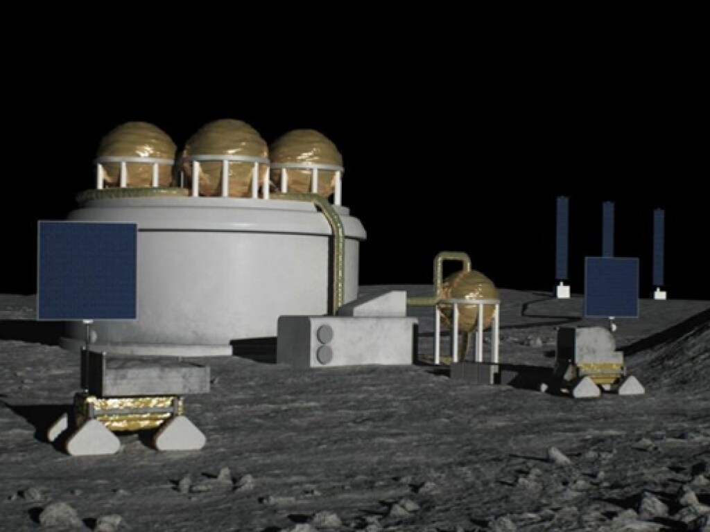 Япония намерена построить завод на Луне (ФОТО)