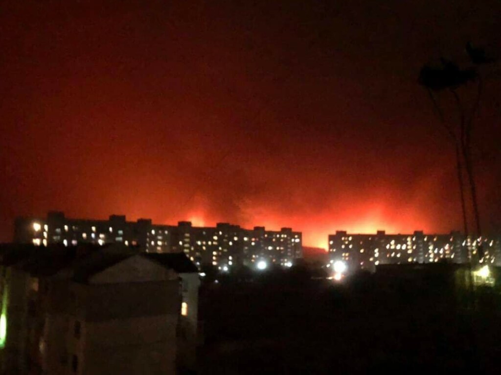 Пожары в Луганской области: огонь вплотную подобрался к Северодонецку