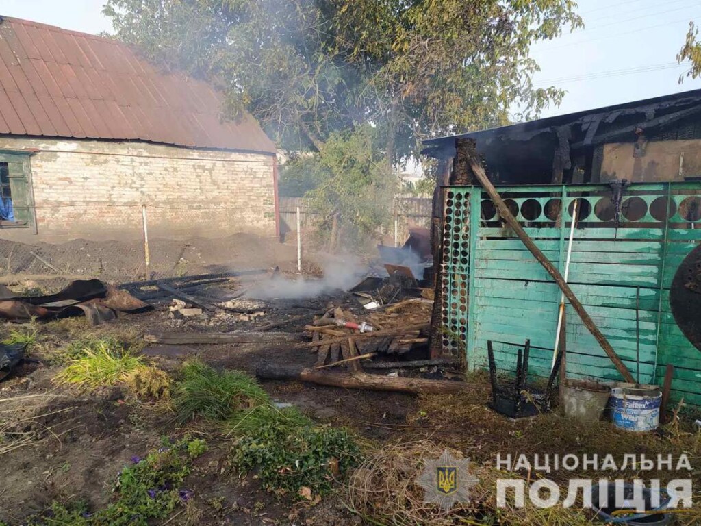 В Харьковской области женщина подожгла дом из мести (ФОТО)