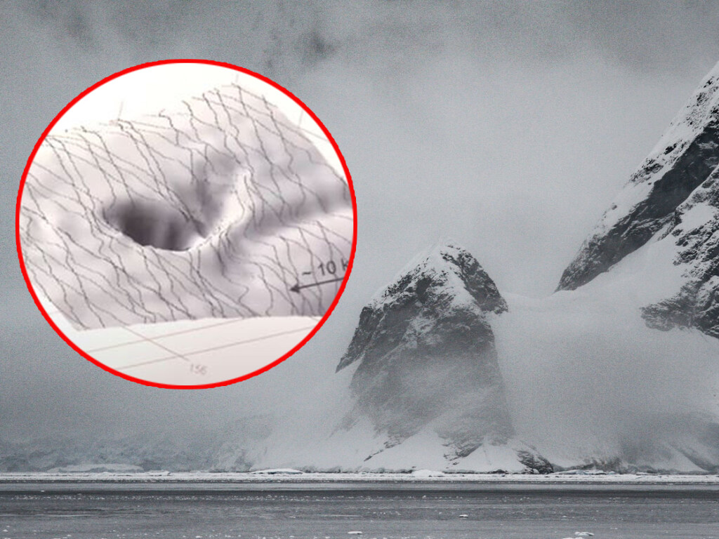 На спутниковых снимках Антарктиды обнаружили огромную дыру (ФОТО)