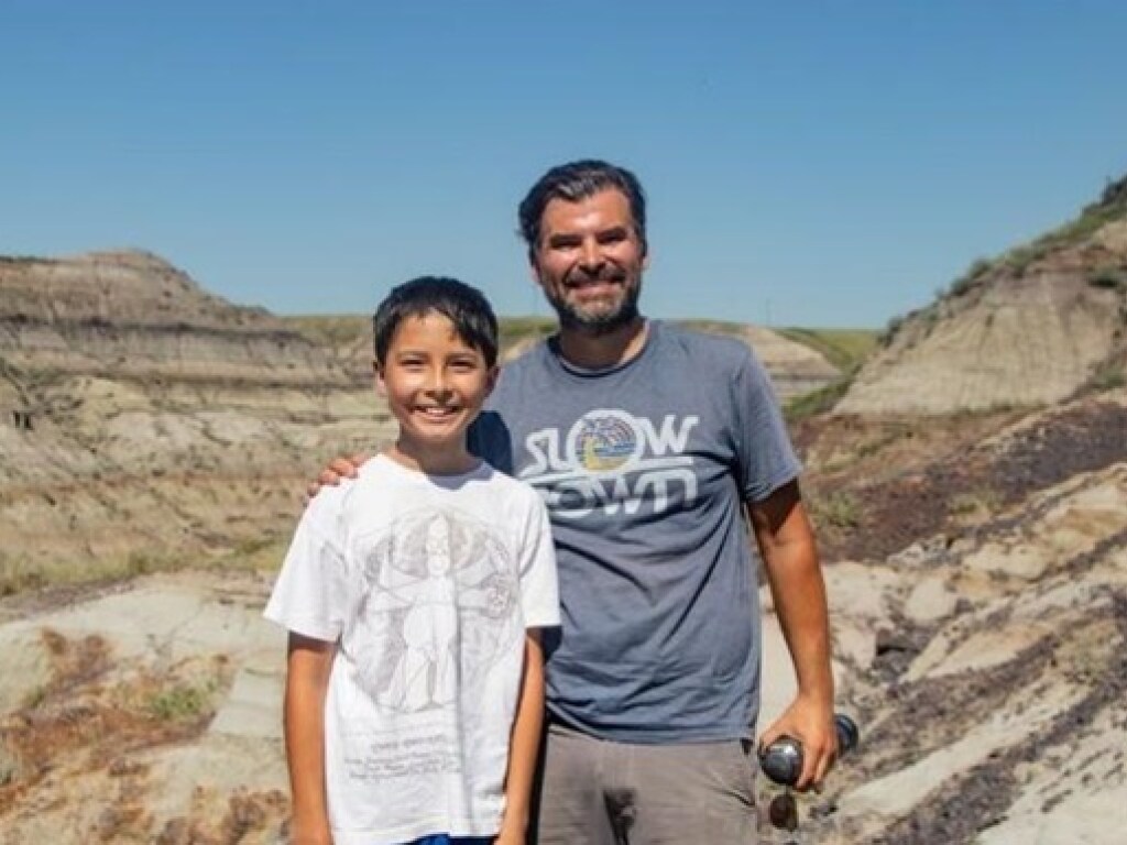 В Канаде мальчик обнаружил скелет динозавра возрастом 69 миллионов лет (ФОТО)