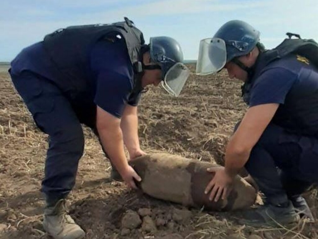 В Одесской области фермер обнаружил две бомбы времен Второй мировой (ФОТО)