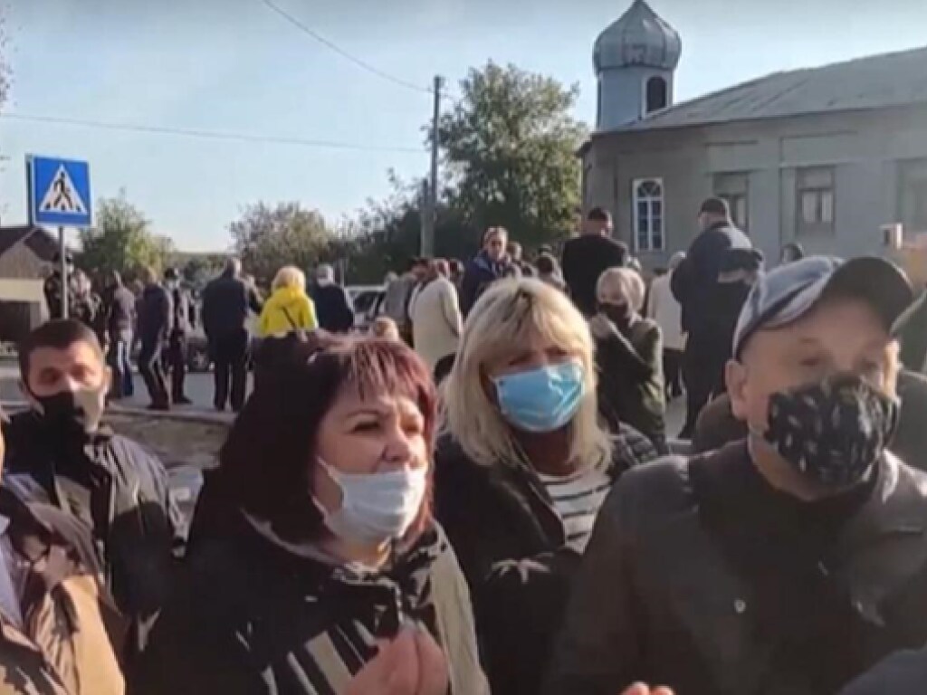 Трассу Одесса-Рени перекрывали протестующие (ФОТО, ВИДЕО)