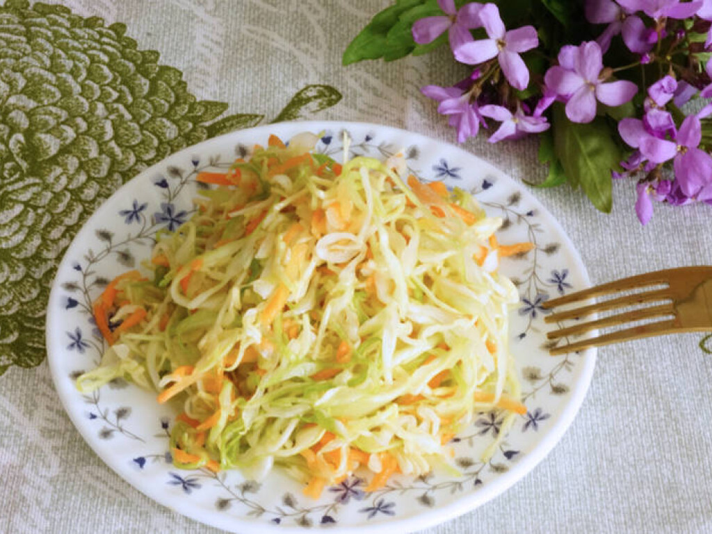 Рецепт для похудения: вкуснейший салат из свежей капусты