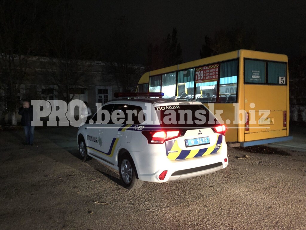 В Бердянске обстреляли пассажирский автобус (ФОТО, ВИДЕО)