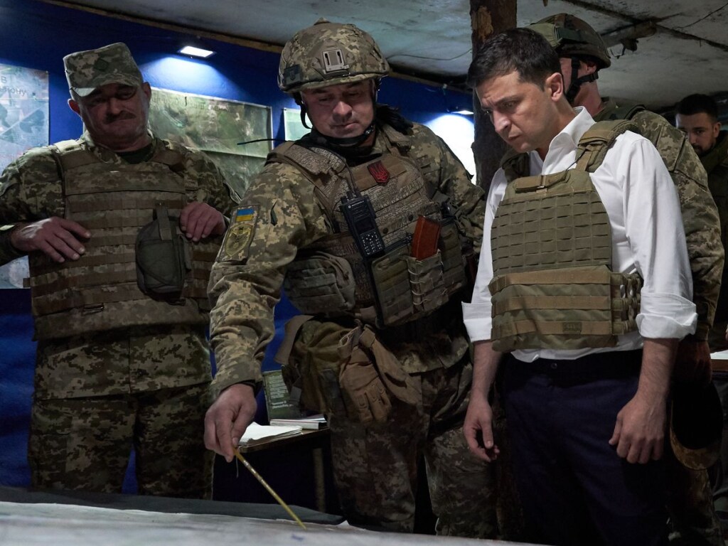 Зеленский пообещал полностью восстановить контроль над границей на Донбассе