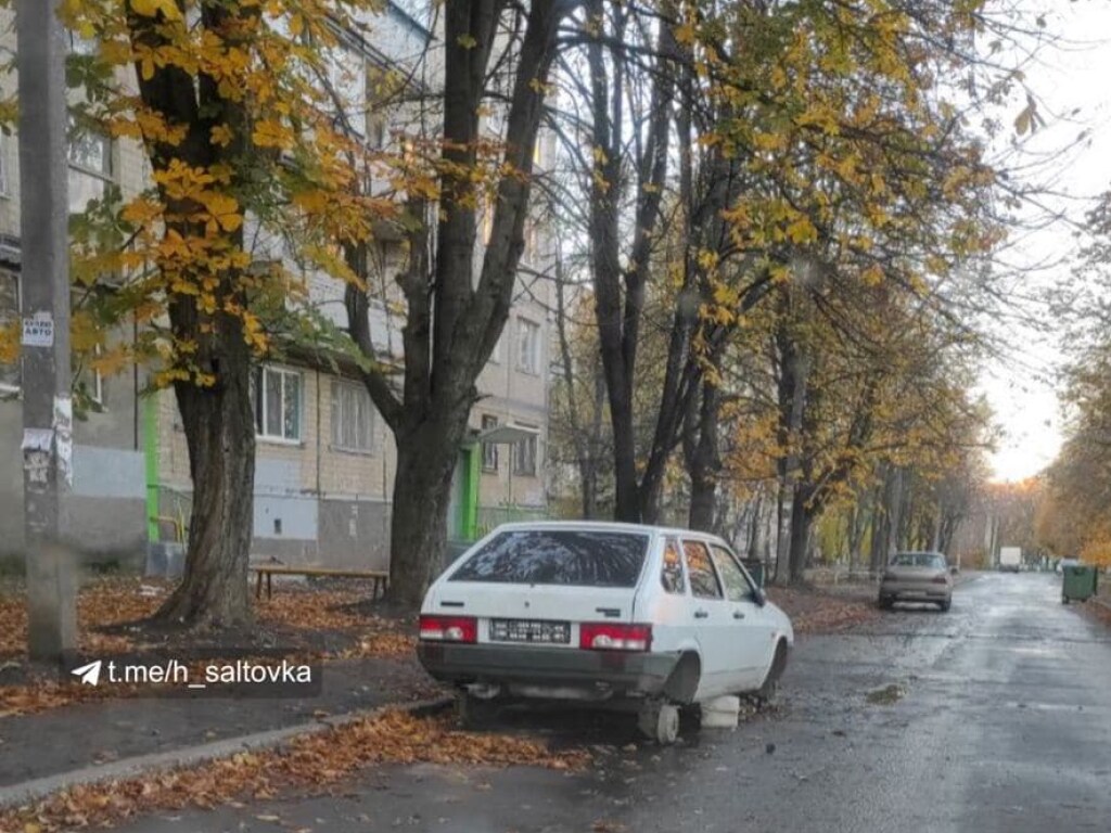 В Харькове «герой парковки» проснулся утром, и увидел свою «награду» (ФОТО)