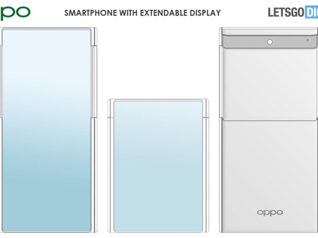OPPO представили свой проект смартфона с растягивающимся дисплеем (ФОТО) 